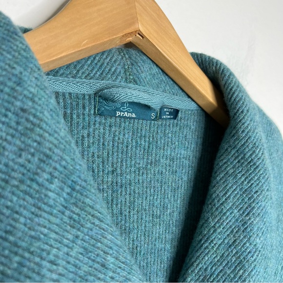 Prana Milana jacket- deep teal Sz S Wool Blend - Picture 6 of 10